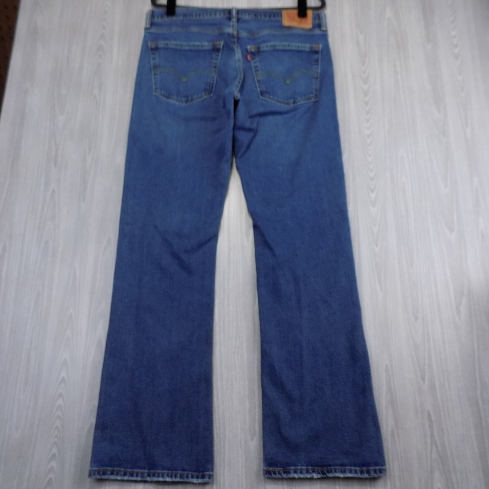 Levi's‎ 527 Slim Bootcut Jeans Mens 36x32 Blue Medium Wash Denim EUC - Picture 3 of 8